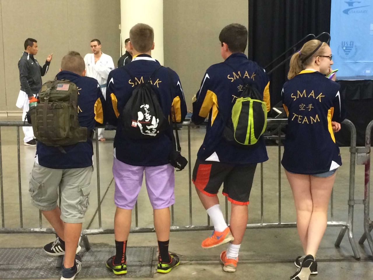SMAK team at a tournament